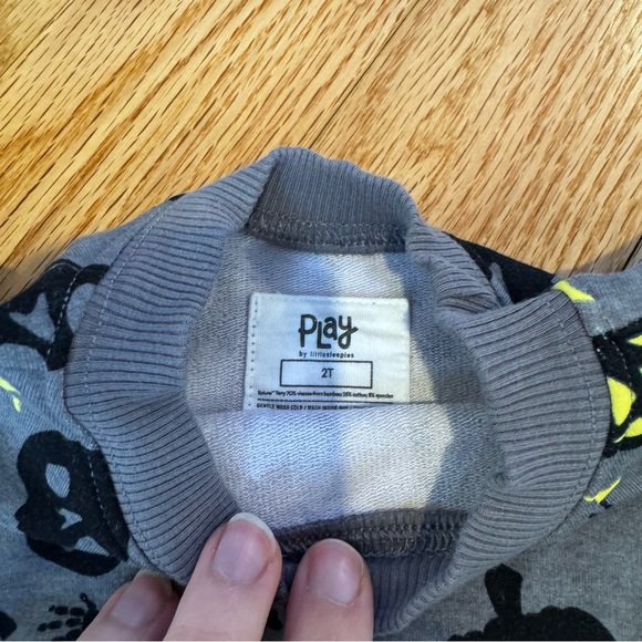 Little Sleepies Play Sweatshirt with Halloween Motifs - Picture 2 of 2
